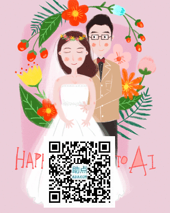 婚庆婚礼类动态二维码识别图制作GIF